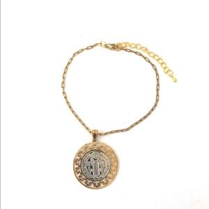 Gold Coin Bracelet